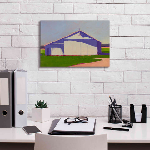 Image of 'Bucolic Structure VIII' by Carol Young, Giclee Canvas Wall Art,18x12