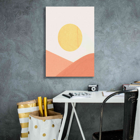 Image of 'Simple Boho Sun II' by Emma Scarvey, Giclee Canvas Wall Art,18 x 26