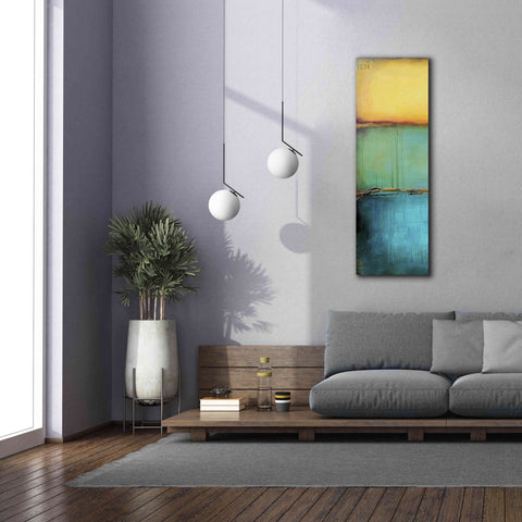 Image of 'Emeralds Bay I' by Erin Ashley, Giclee Canvas Wall Art,20 x 60
