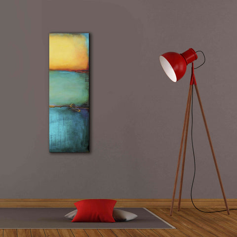 Image of 'Emeralds Bay II' by Erin Ashley, Giclee Canvas Wall Art,12 x 36