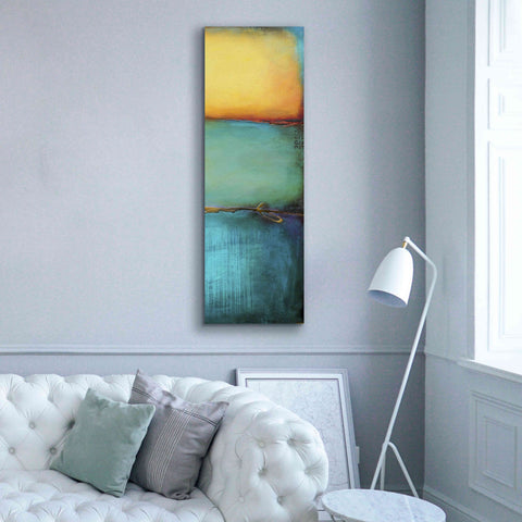 Image of 'Emeralds Bay II' by Erin Ashley, Giclee Canvas Wall Art,20 x 60