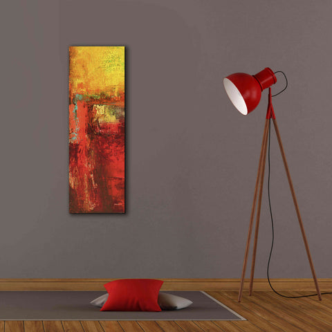 Image of 'Inner Circle III' by Erin Ashley, Giclee Canvas Wall Art,12 x 36