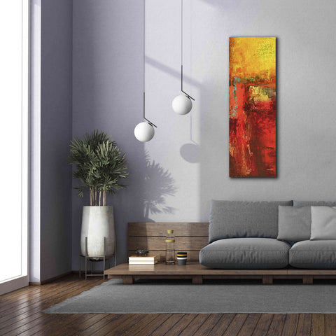 Image of 'Inner Circle III' by Erin Ashley, Giclee Canvas Wall Art,20 x 60