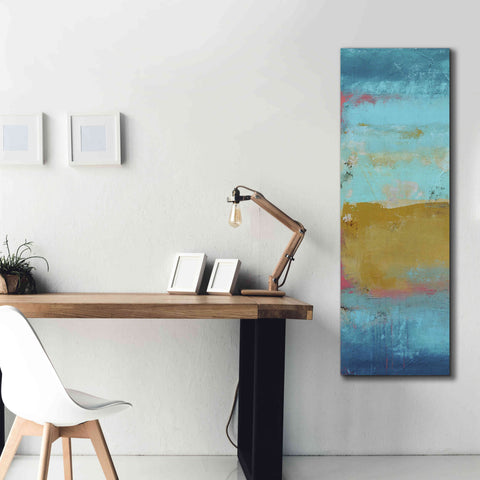 Image of 'Riviera Bay I' by Erin Ashley, Giclee Canvas Wall Art,20 x 60