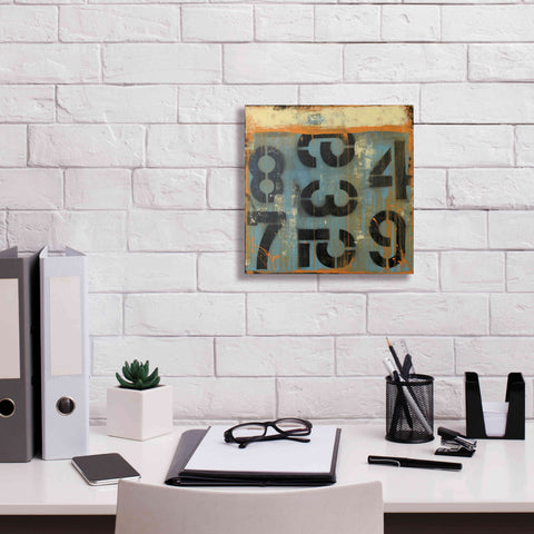 Image of 'Score Card' by Erin Ashley, Giclee Canvas Wall Art,12 x 12