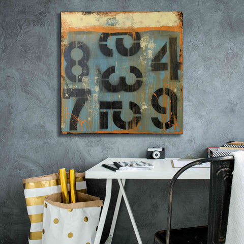 Image of 'Score Card' by Erin Ashley, Giclee Canvas Wall Art,26 x 26