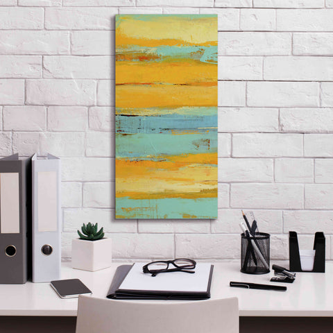 Image of 'Caribbean Sunrise I' by Erin Ashley, Giclee Canvas Wall Art,12 x 24