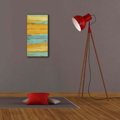 Image of 'Caribbean Sunrise I' by Erin Ashley, Giclee Canvas Wall Art,12 x 24