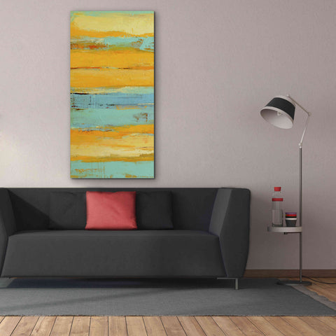 Image of 'Caribbean Sunrise I' by Erin Ashley, Giclee Canvas Wall Art,30 x 60