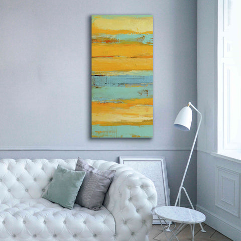 Image of 'Caribbean Sunrise I' by Erin Ashley, Giclee Canvas Wall Art,30 x 60