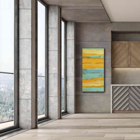 Image of 'Caribbean Sunrise I' by Erin Ashley, Giclee Canvas Wall Art,30 x 60