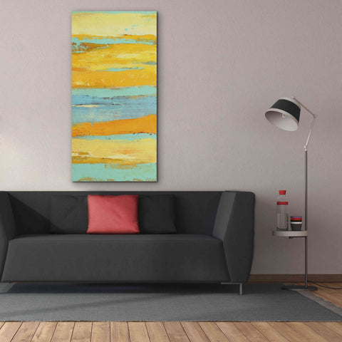 Image of 'Caribbean Sunrise II' by Erin Ashley, Giclee Canvas Wall Art,30 x 60