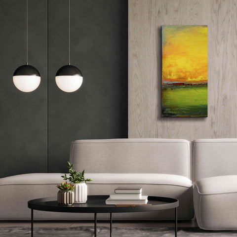 Image of 'Lime Wire I' by Erin Ashley, Giclee Canvas Wall Art,20x40