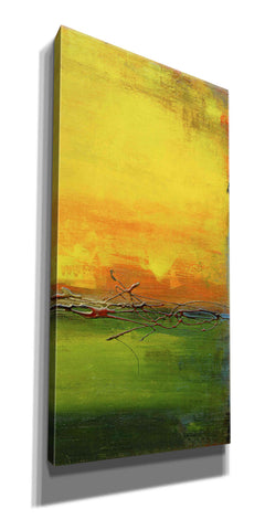 Image of 'Lime Wire II' by Erin Ashley, Giclee Canvas Wall Art