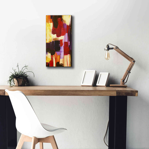 Image of 'Raspberry Beret I' by Erin Ashley, Giclee Canvas Wall Art,12x24