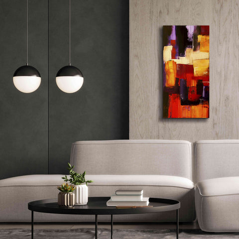 Image of 'Raspberry Beret II' by Erin Ashley, Giclee Canvas Wall Art,20x40