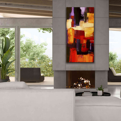 Image of 'Raspberry Beret II' by Erin Ashley, Giclee Canvas Wall Art,30x60