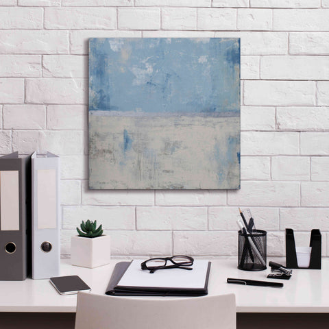 Image of 'Silver Aura' by Erin Ashley, Giclee Canvas Wall Art,18x18