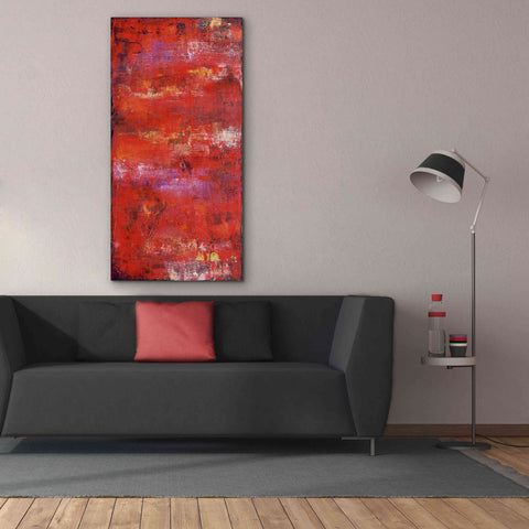 Image of 'Red Door II' by Erin Ashley, Giclee Canvas Wall Art,30 x 60