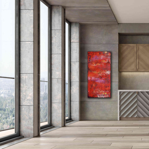 Image of 'Red Door II' by Erin Ashley, Giclee Canvas Wall Art,30 x 60