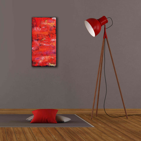 Image of 'Red Door I' by Erin Ashley, Giclee Canvas Wall Art,12 x 24