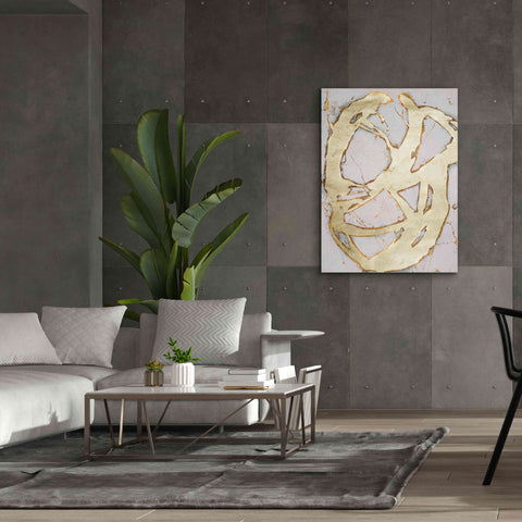 Image of 'Ace of Spades in Gold II' by Erin Ashley, Giclee Canvas Wall Art,40 x 54