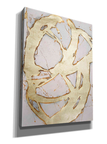 Image of 'Ace of Spades in Gold II' by Erin Ashley, Giclee Canvas Wall Art