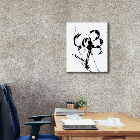 Image of 'Flower Squiggle I' by Erin Ashley, Giclee Canvas Wall Art,20 x 24