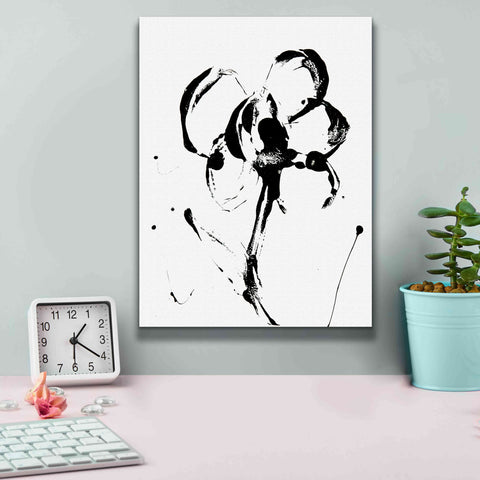 Image of 'Flower Squiggle II' by Erin Ashley, Giclee Canvas Wall Art,12 x 16