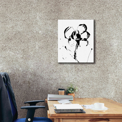 Image of 'Flower Squiggle II' by Erin Ashley, Giclee Canvas Wall Art,20 x 24
