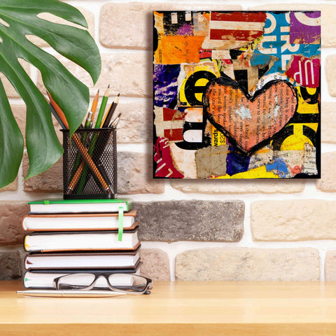 Image of 'Mixed Luv' by Erin Ashley, Giclee Canvas Wall Art,12 x 12
