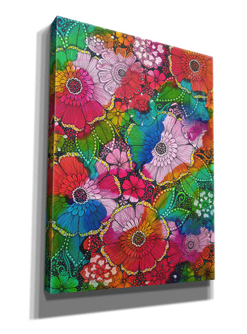 Image of 'My Rainbow Garden' by Hello Angel, Giclee Canvas Wall Art