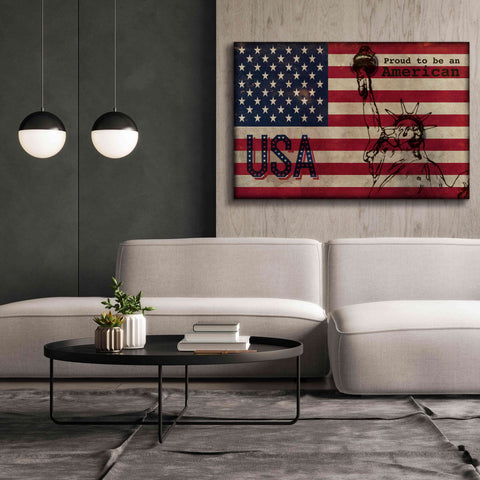 Image of '2 Proud to be an American' by Irena Orlov, Giclee Canvas Wall Art,60 x 40