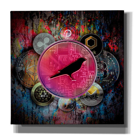Image of 'KSM Crypto-Kusama Coin,' by Portfolio, Canvas Wall Art