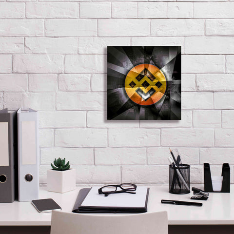 Image of 'BNB Binance Coin,' Canvas Wall Art,12x12