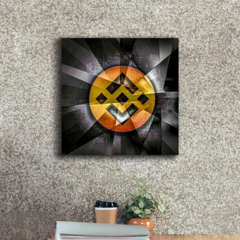 Image of 'BNB Binance Coin,' Canvas Wall Art,18x18