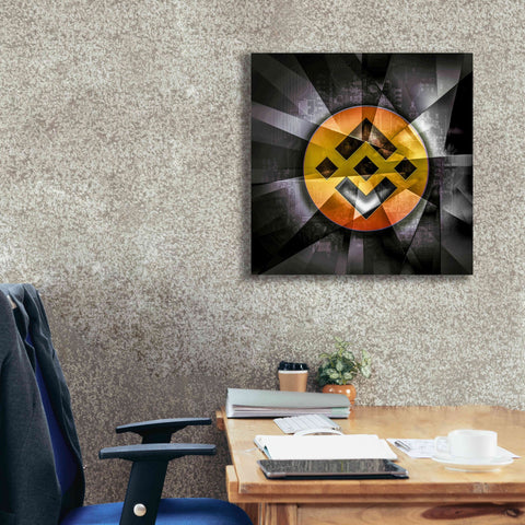Image of 'BNB Binance Coin,' Canvas Wall Art,26x26