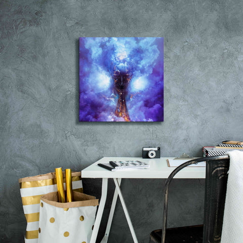 Image of 'Evaporate' by Mario Sanchez Nevado, Canvas Wall Art,18x18