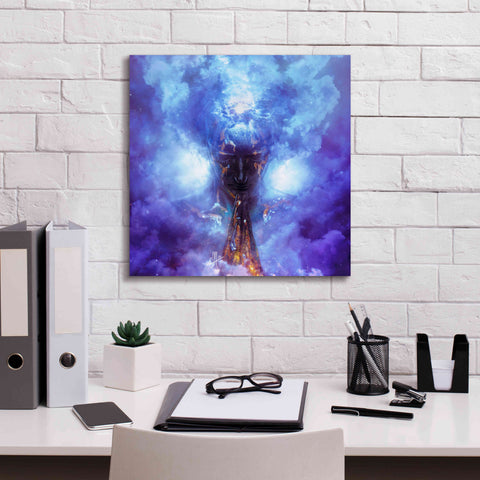 Image of 'Evaporate' by Mario Sanchez Nevado, Canvas Wall Art,18x18