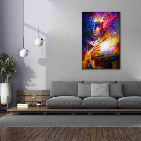 Image of 'Iridiscent Catharsis' by Mario Sanchez Nevado, Canvas Wall Art,40x60