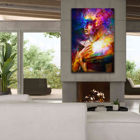 Image of 'Iridiscent Catharsis' by Mario Sanchez Nevado, Canvas Wall Art,40x60