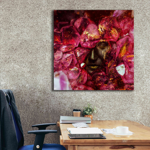 Image of 'States of the Matter - Crystallize' by Mario Sanchez Nevado, Canvas Wall Art,37x37