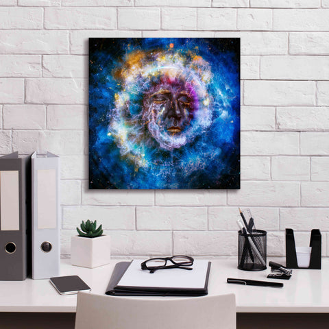 Image of 'States of the Matter - Liquify' by Mario Sanchez Nevado, Canvas Wall Art,18x18