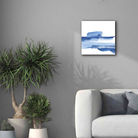 Image of 'Classic Blue I' by Chris Paschke, Giclee Canvas Wall Art,18x18