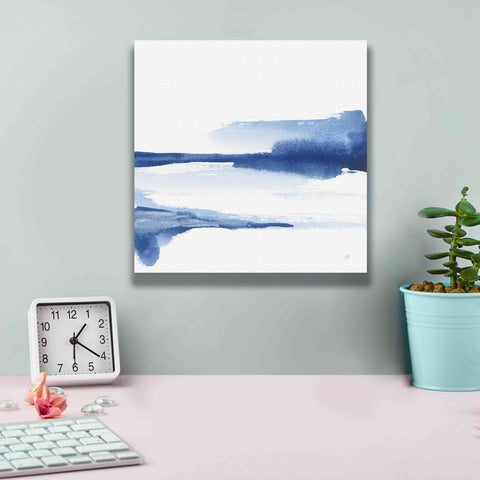 Image of 'Classic Blue II' by Chris Paschke, Giclee Canvas Wall Art,12x12