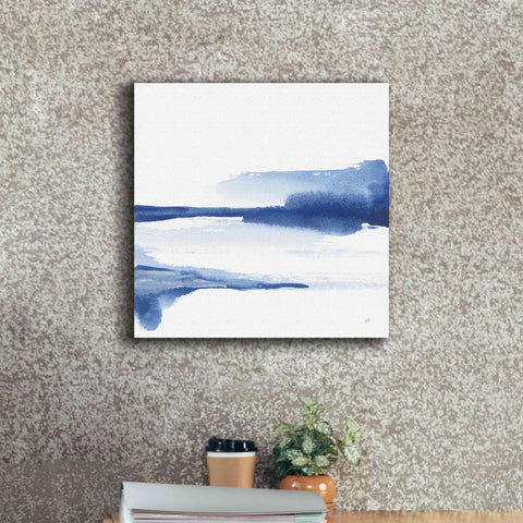 Image of 'Classic Blue II' by Chris Paschke, Giclee Canvas Wall Art,18x18
