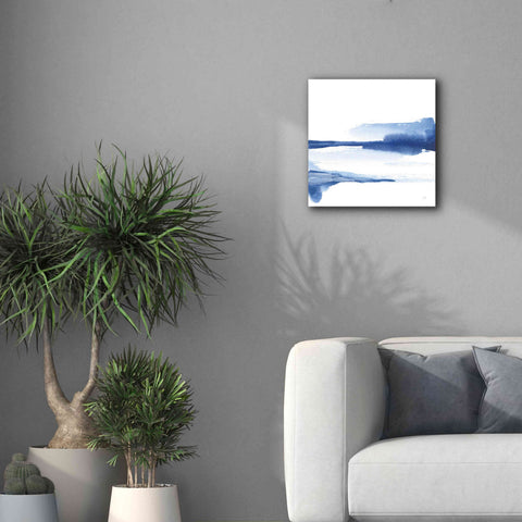 Image of 'Classic Blue II' by Chris Paschke, Giclee Canvas Wall Art,18x18