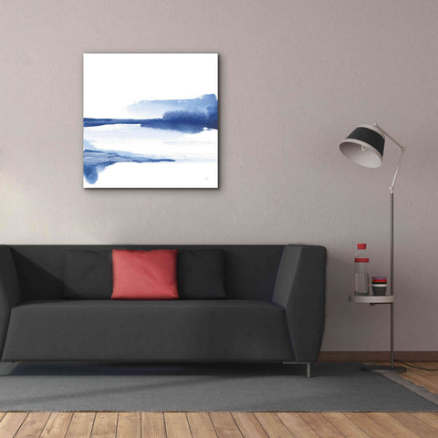 Image of 'Classic Blue II' by Chris Paschke, Giclee Canvas Wall Art,37x37