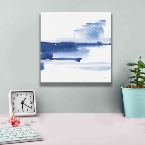 Image of 'Classic Blue III' by Chris Paschke, Giclee Canvas Wall Art,12x12
