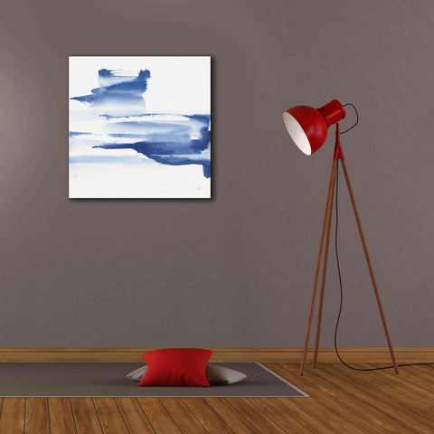 Image of 'Classic Blue IV' by Chris Paschke, Giclee Canvas Wall Art,26x26